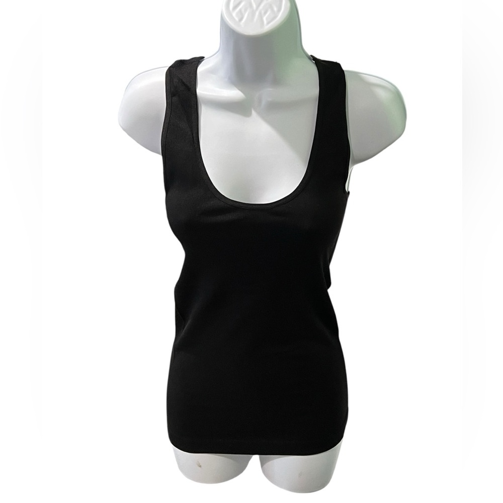 NWOT Body Central Black Tank Top with Sleek Design